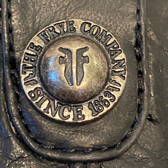 Frye Melissa Button Pull-on Black Knee Boots Extended Calf Black Size 6.5 NWOB - Picture 9 of 11